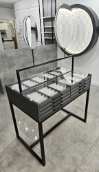 WYSPA ekonomiczna 240 dwustronna (SZKLANY BLAT) z lustrem